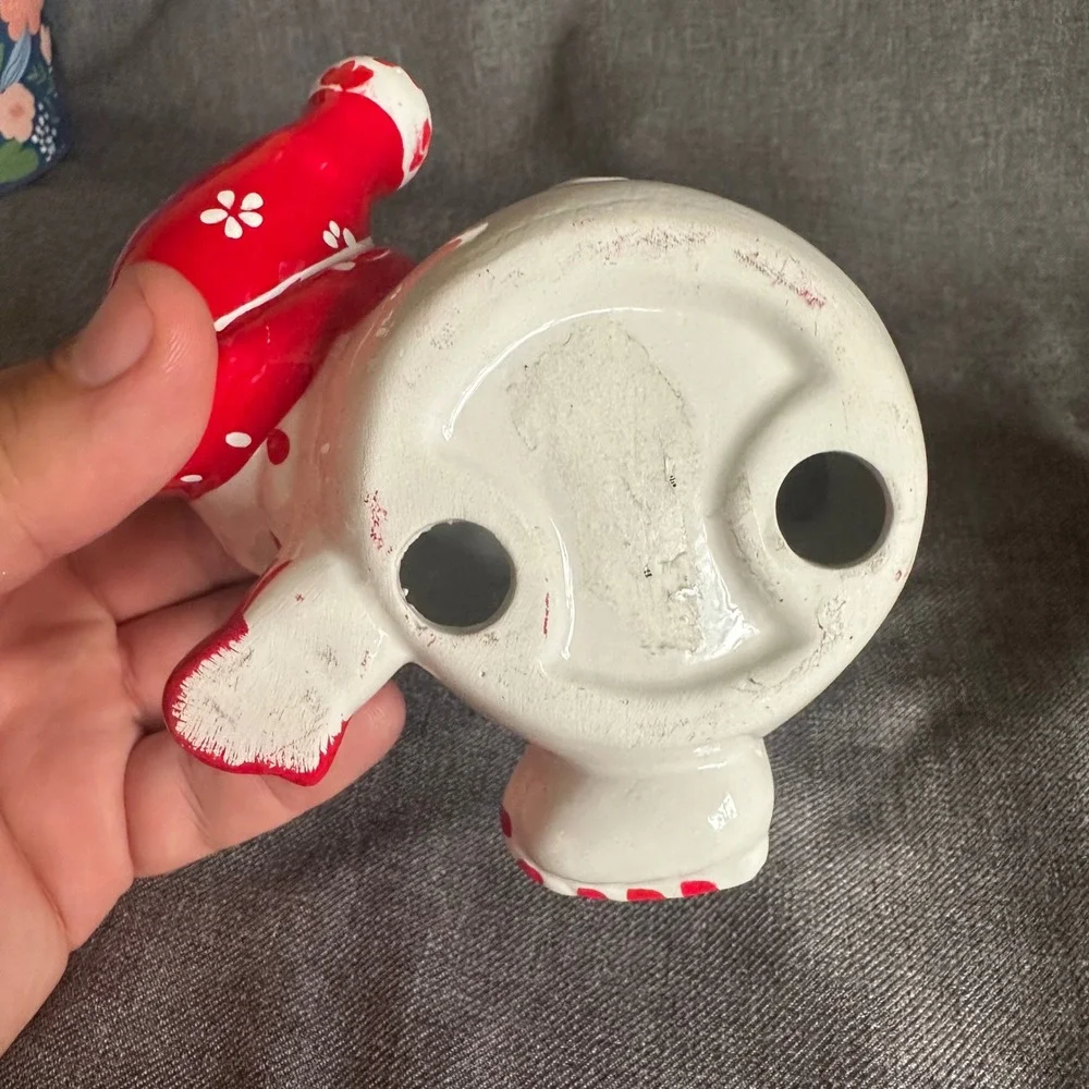Snowman Candy Cane Set 2 Red White Christmas Decor